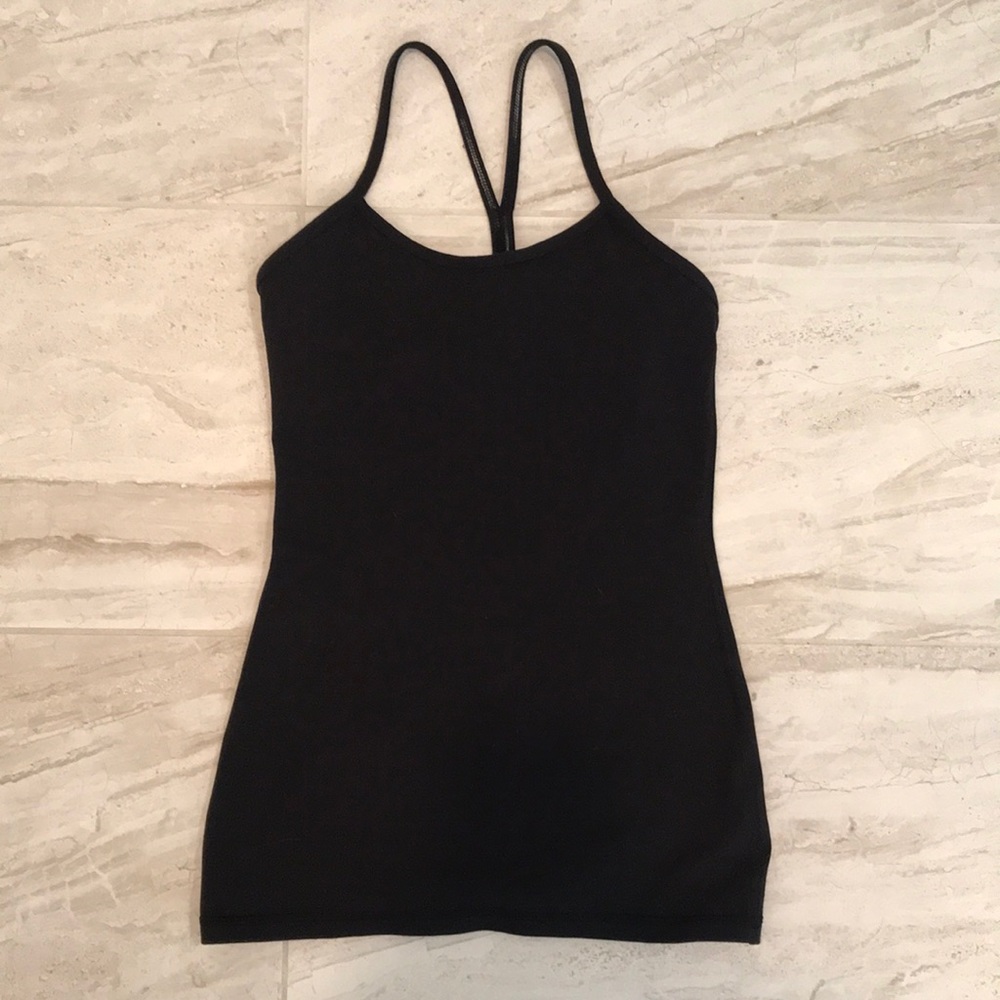 LULULEMON tank top with built in bra.